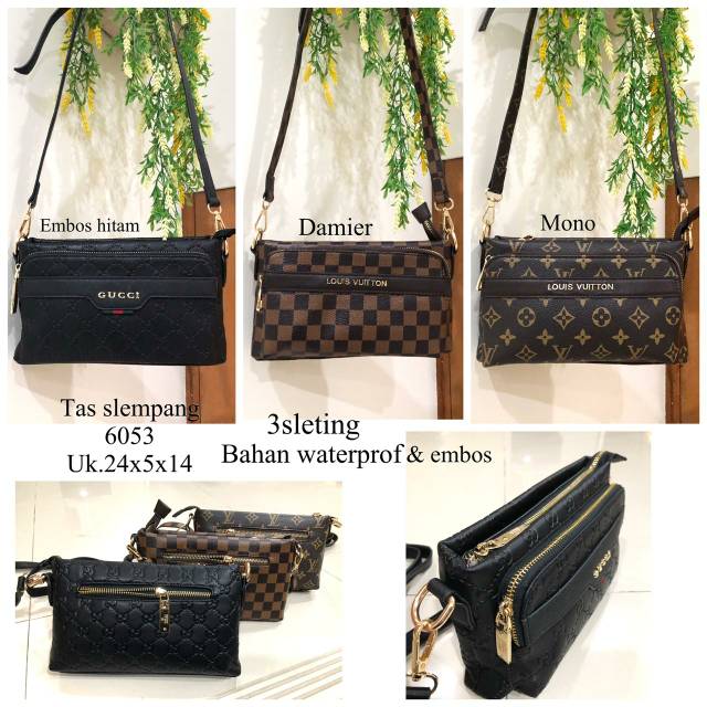 Clutch Selempang LV 6053 size 24x14x5