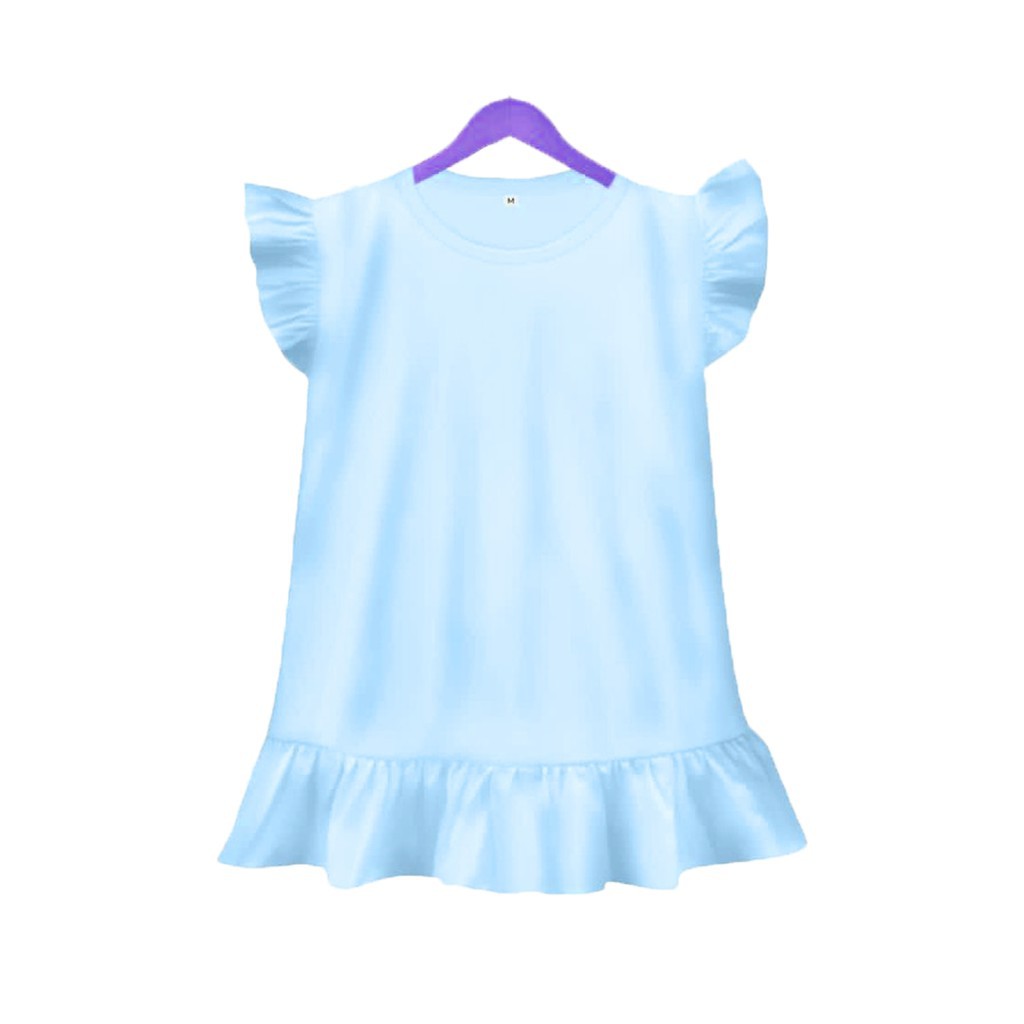 ZASKIYA - DRESS RUFFLE ANAK DASTER ANAK