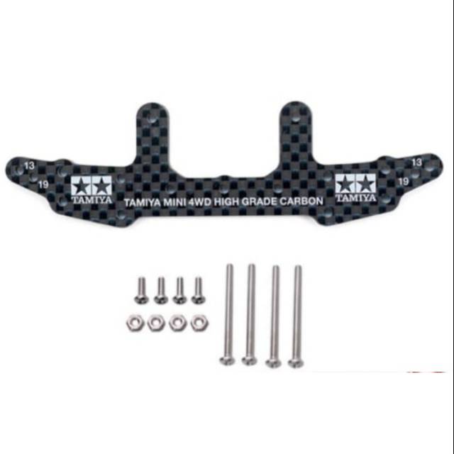 REP TAMIYA 95259 HG CARBON REAR STAY (3MM)