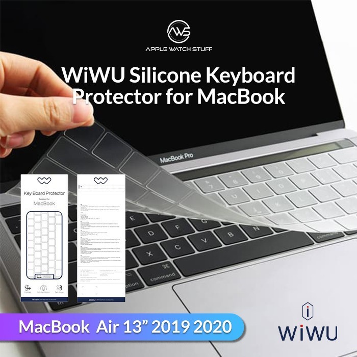 WiWU Silicone Keyboard Protector for Macbook Air/Pro 2019 2020