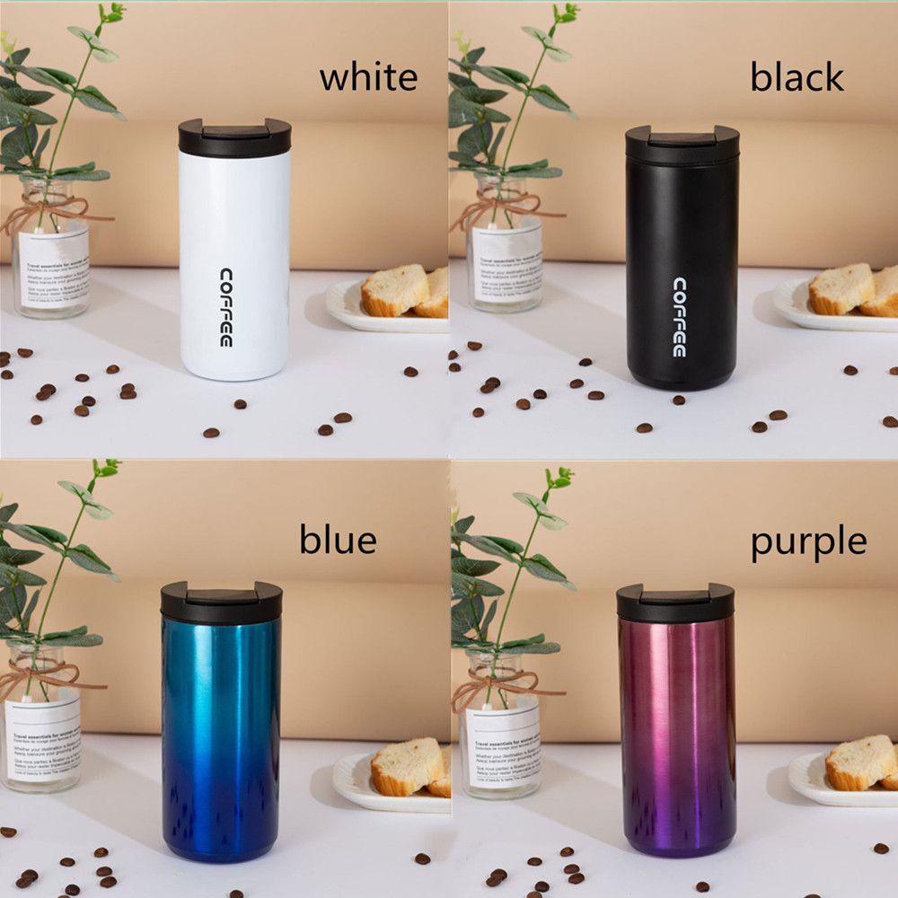 Solighter Mug Cangkir304 Stainless Steel Vacuum Flask Teh Mug Stainless Steel