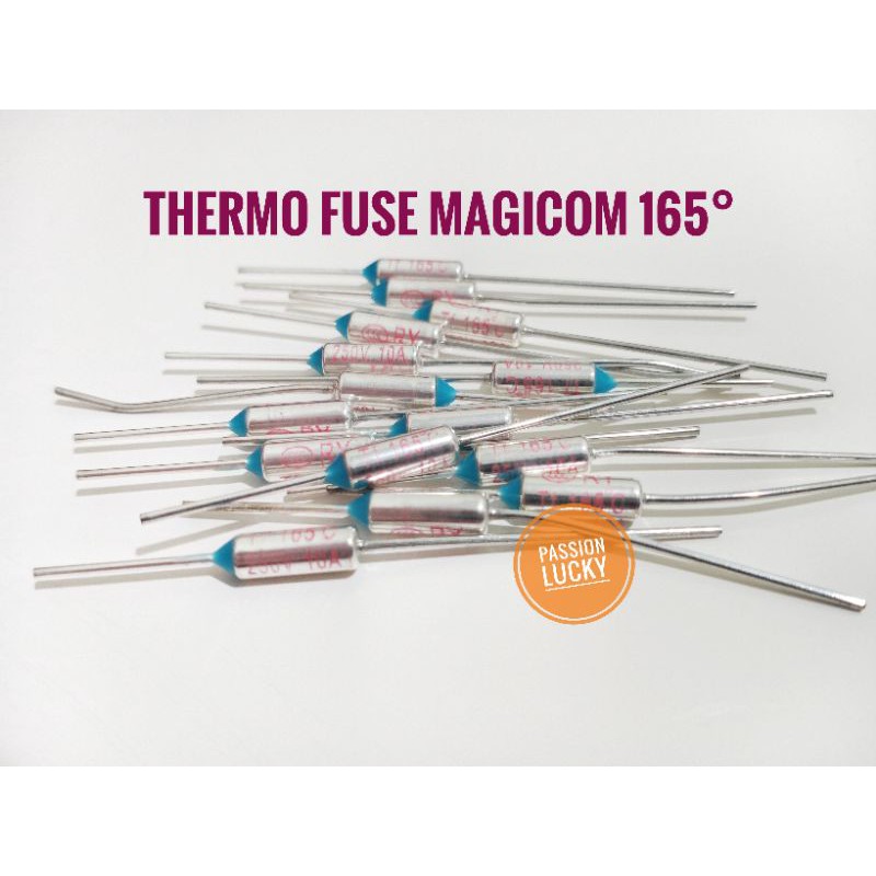 THERMOFUSE/THERMAL FUSE MAGICOM /SETRIKA 165 ° /250°Celcius 10A 250V