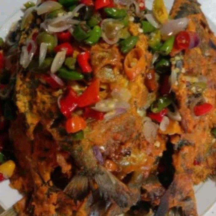 

Ikan Bawal Bakar Padang