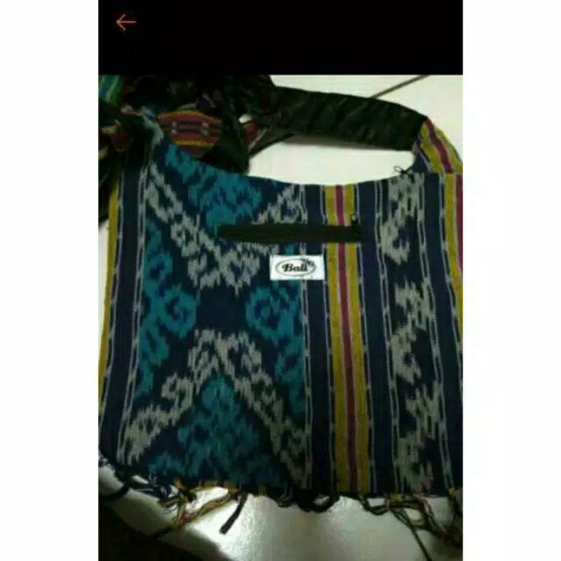 tas tenun bali selempang