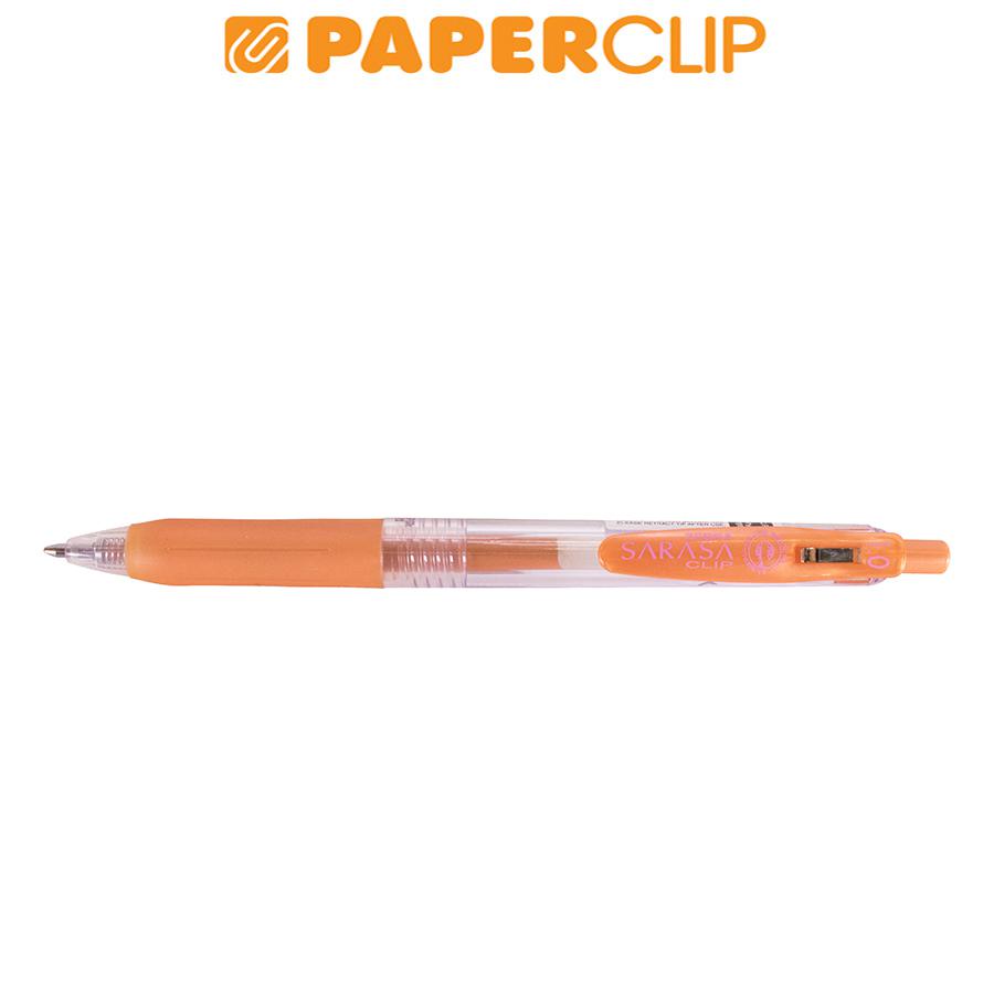 

PULPEN / PEN ZEBRA SARASA CLIP 10 SHINY ORANGE