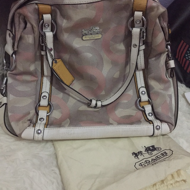 coach kanvas preloved