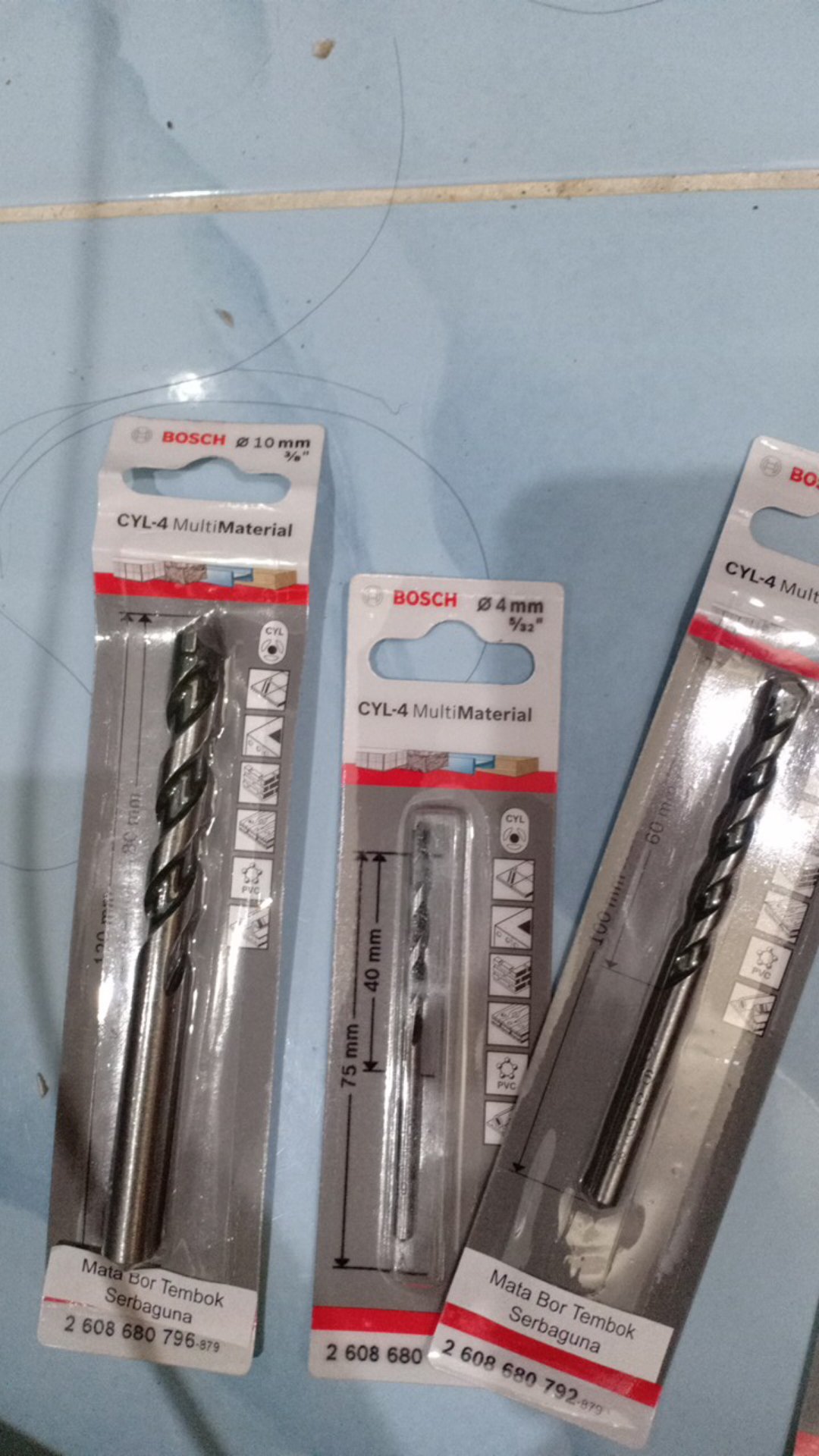 Mata Bor 10 Mm Bosch Multi Purpose Bagus - Bor Beton - Bor Granit