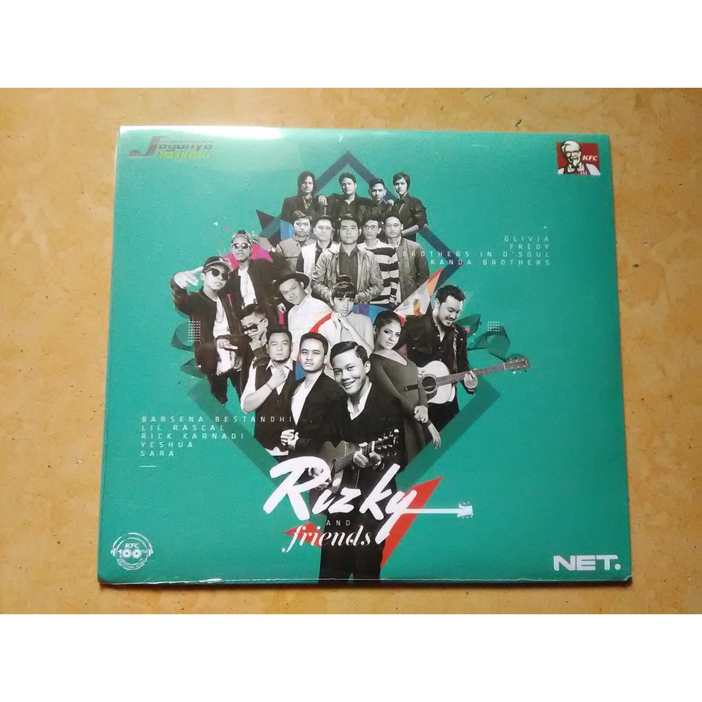 CD audio Rizky and Friends