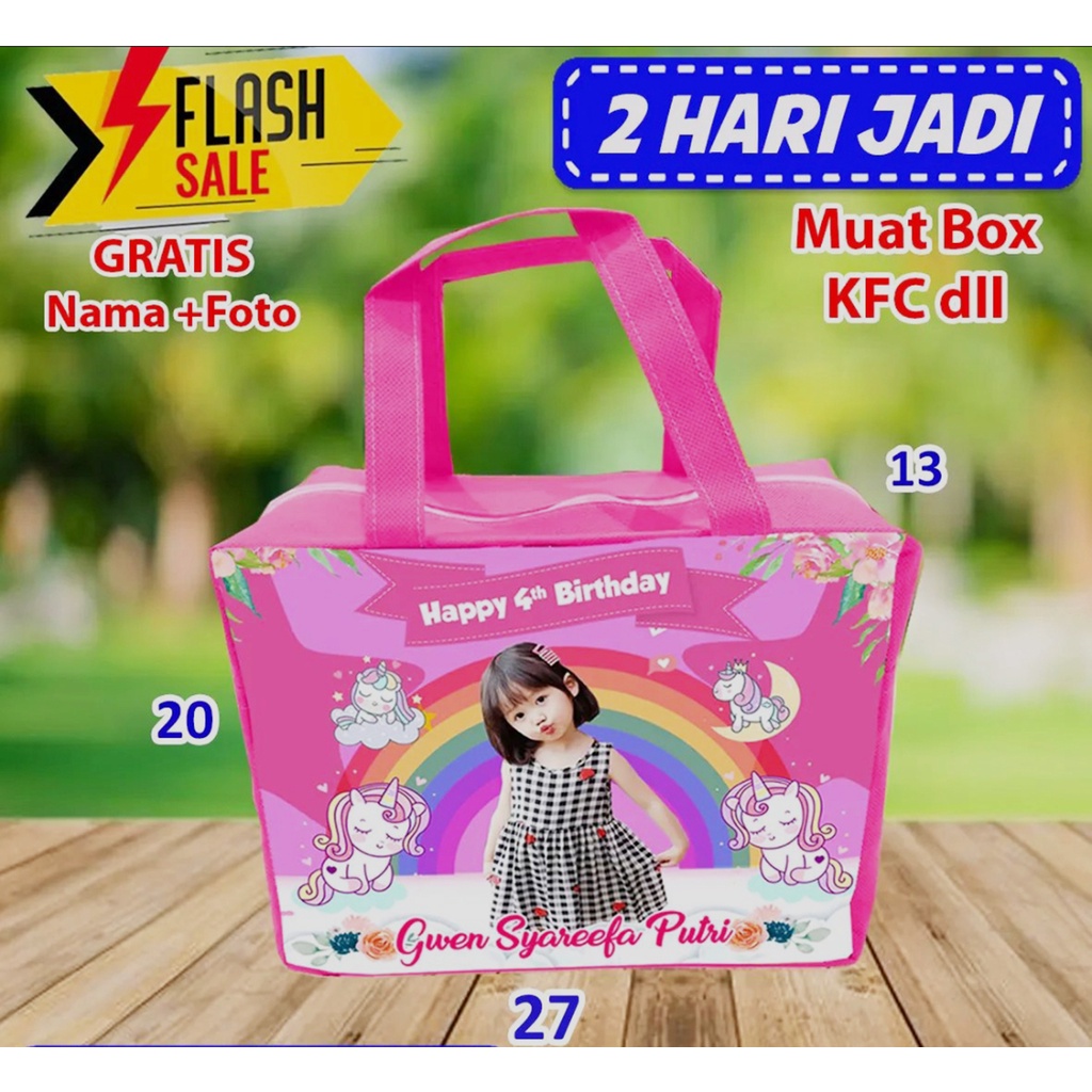 

Tas Goodiebag Model Double Jinjing ukuran Besar Box KFC