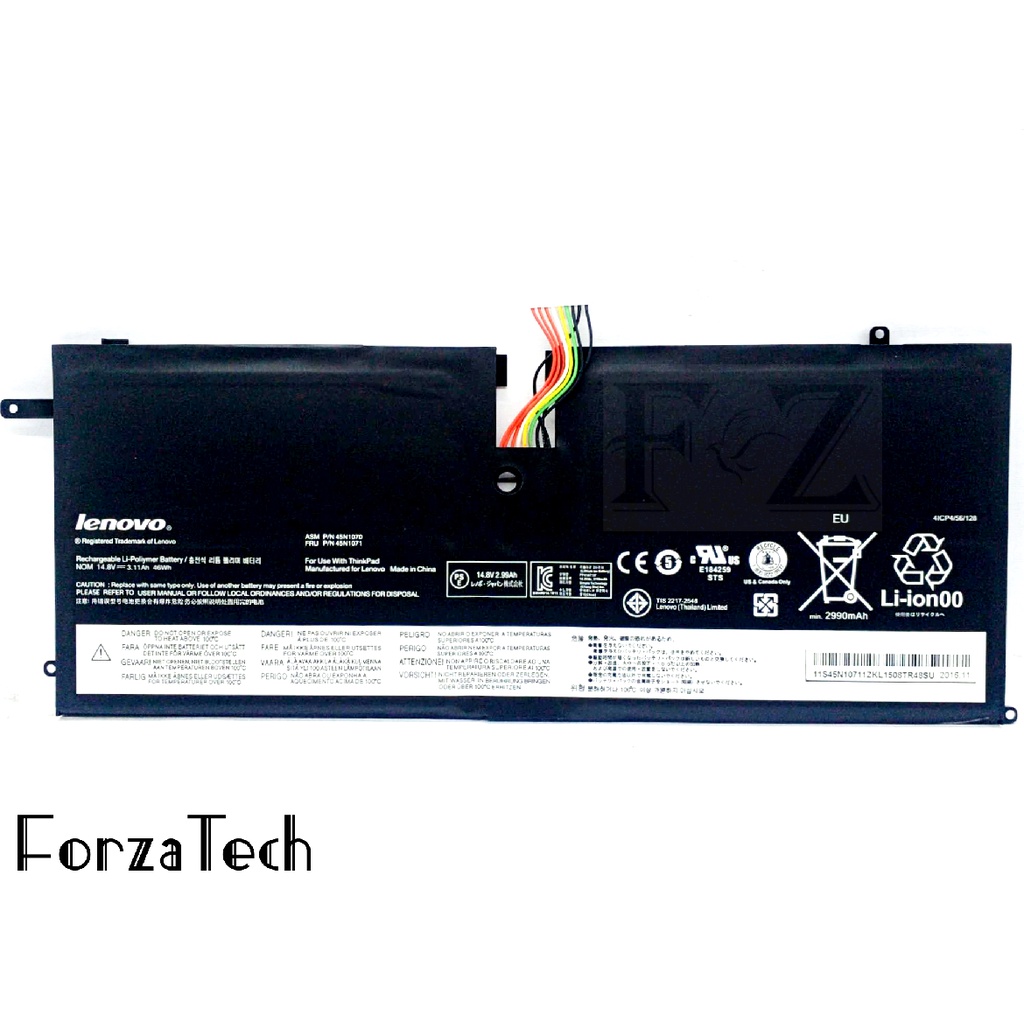 Battery Original LENOVO ThinkPad X1 Carbon Gen 1 45N1070 45N1071