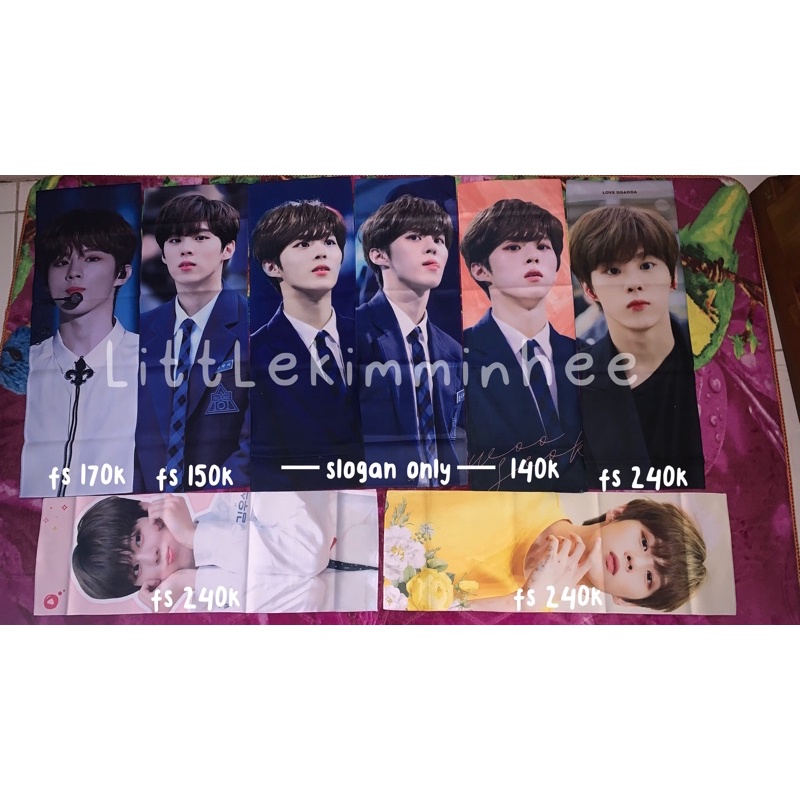 SLOGAN WOOSEOK MINHEE X1