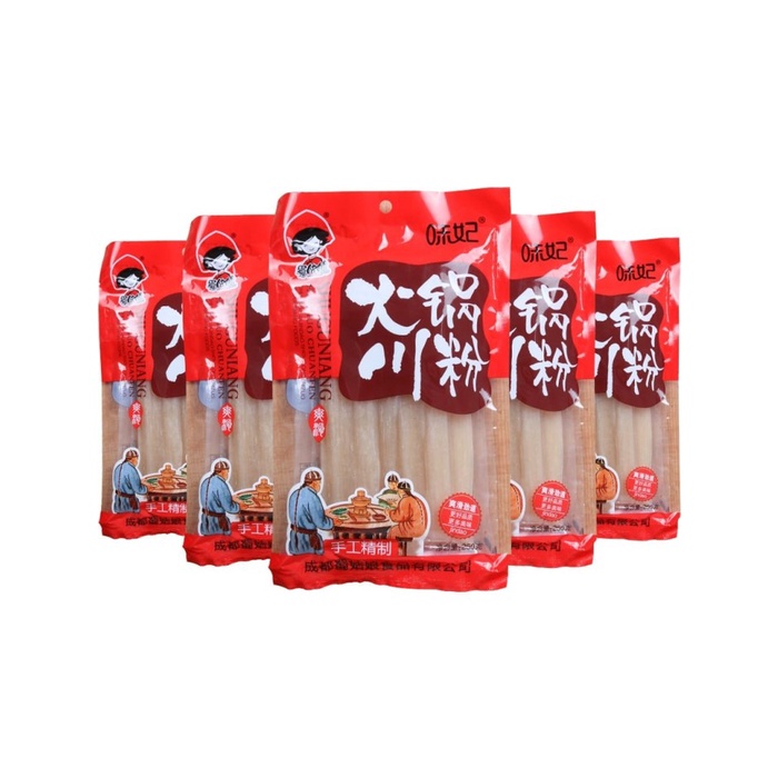 

Pasta-Aneka- Mie Ubi Lebar /Hong Shu Fen/Chinese Glass Noodle 250 Gram -红薯粉 -Aneka-Pasta.