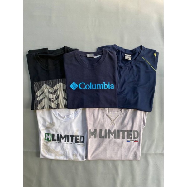 Columbia baselayer, m limited dan kolon sport | baju outdoor | baju olahraga | second original