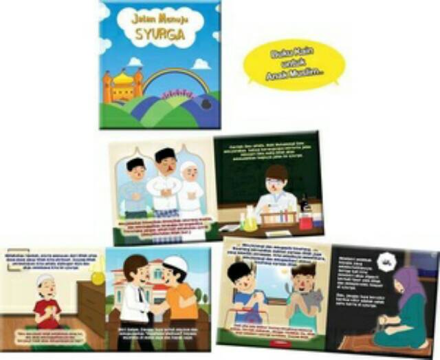 Buku Bantal / Soft Book  Seri Muslim