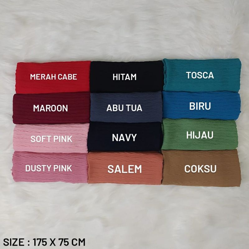 PASHMINA PLISKET PADI ZIGZAG CERUTY (COD)-1