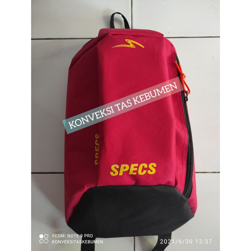 READY STOK TAS RANSEL SPECS&quot;FUTSAL&quot; PRODUKSI SENDIRI