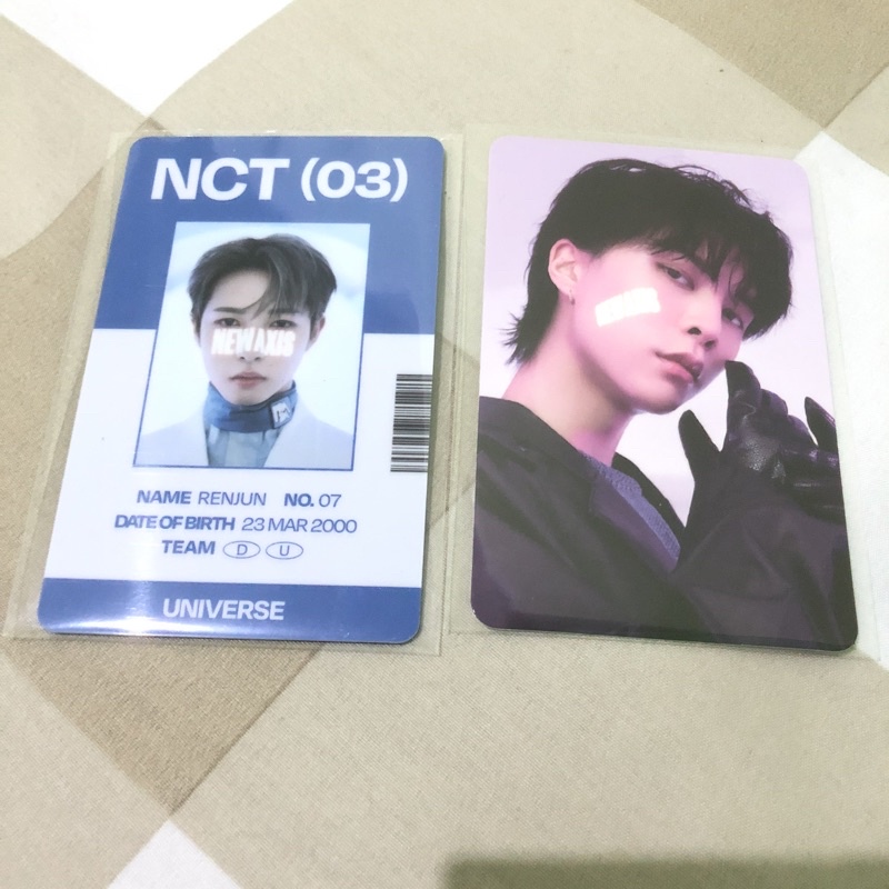 MD Universe ID Card + PC Selca Jeno Baseball Taeil Yangyang Shotaro Sungchan
