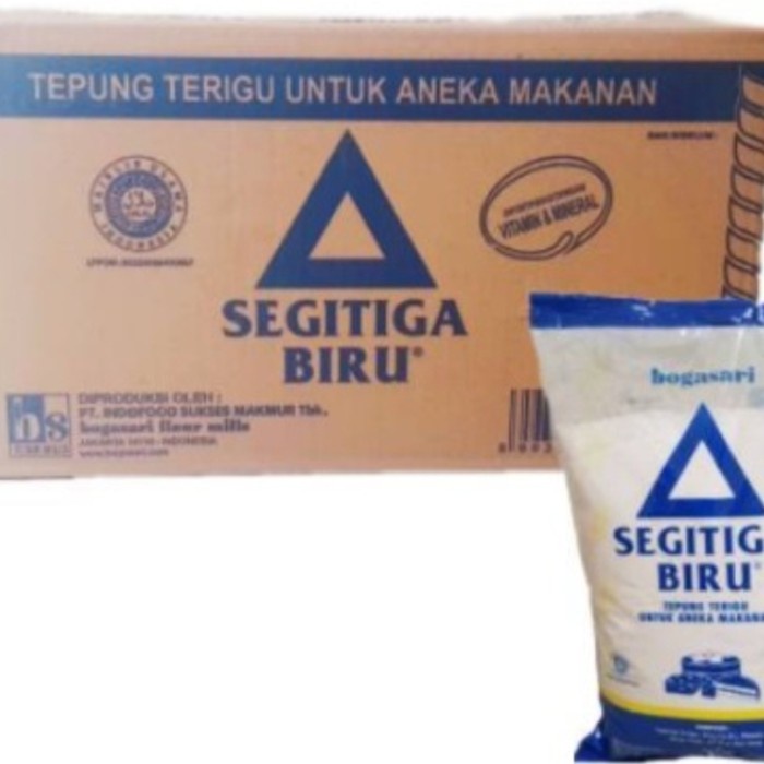 

Ds501D0 1 Dus (Isi 12 Pcs) Tepung Segitiga Biru Eco Pack @ 1Kg Gr0B1