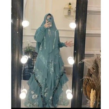 Gamis Brokat Mewah Sultan Banget Lebaran idul Fitri 2021