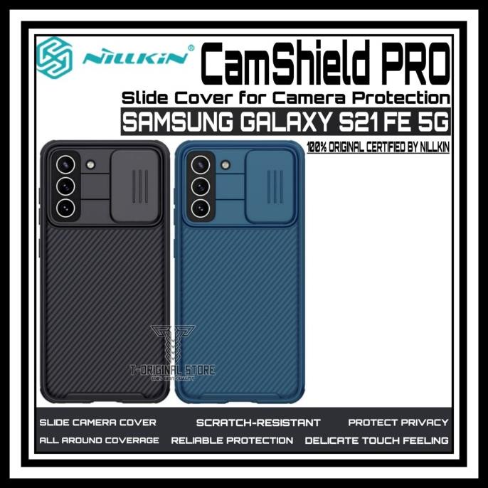 SAMSUNG GALAXY S21 FE S21 FE 5G NILLKIN CAMSHIELD PRO HARD CASE COVER