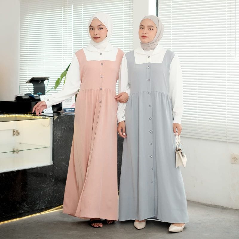 Yuna Dress (Korean Dress / Gamis) by Deiya Label