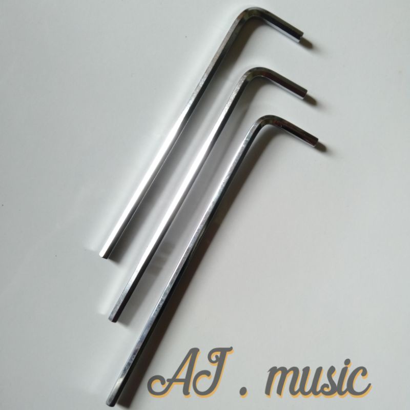 Kunci L gitar akustik & electrik