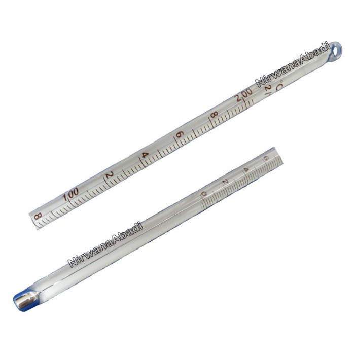 Thermometer Raksa / Mercury 0 +50 C ORI