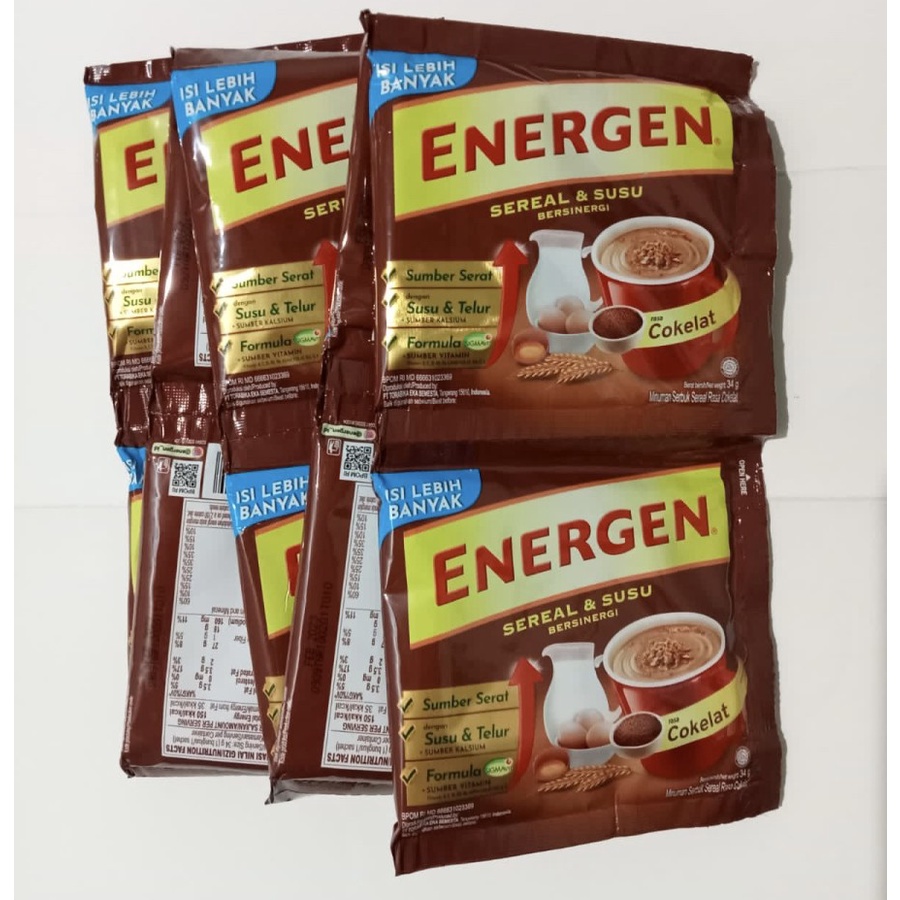 Energen Susu Sereal Aneka Rasa 10 Sachet @35gr