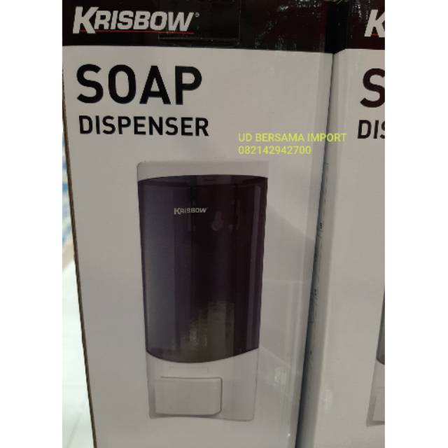 soap dispenser sabun tempat sabun cair 500ml krisbow