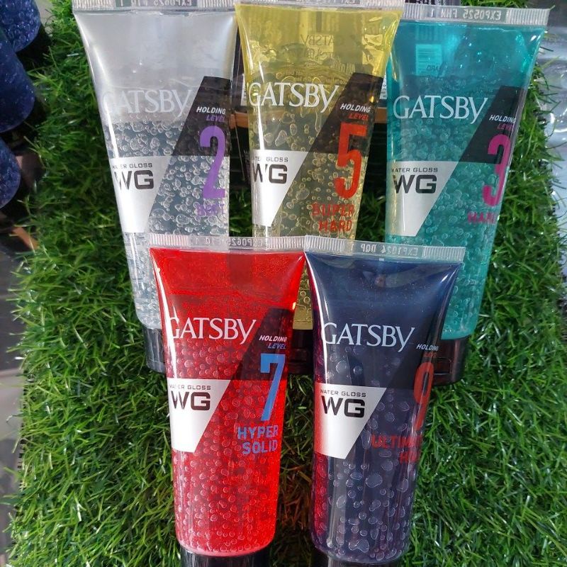 Gatsby Water Gloss Tube 100gr/Minyak Rambut Pria/Gatsby WG