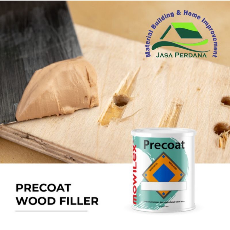 Precoat Dempul Kayu Mowilex