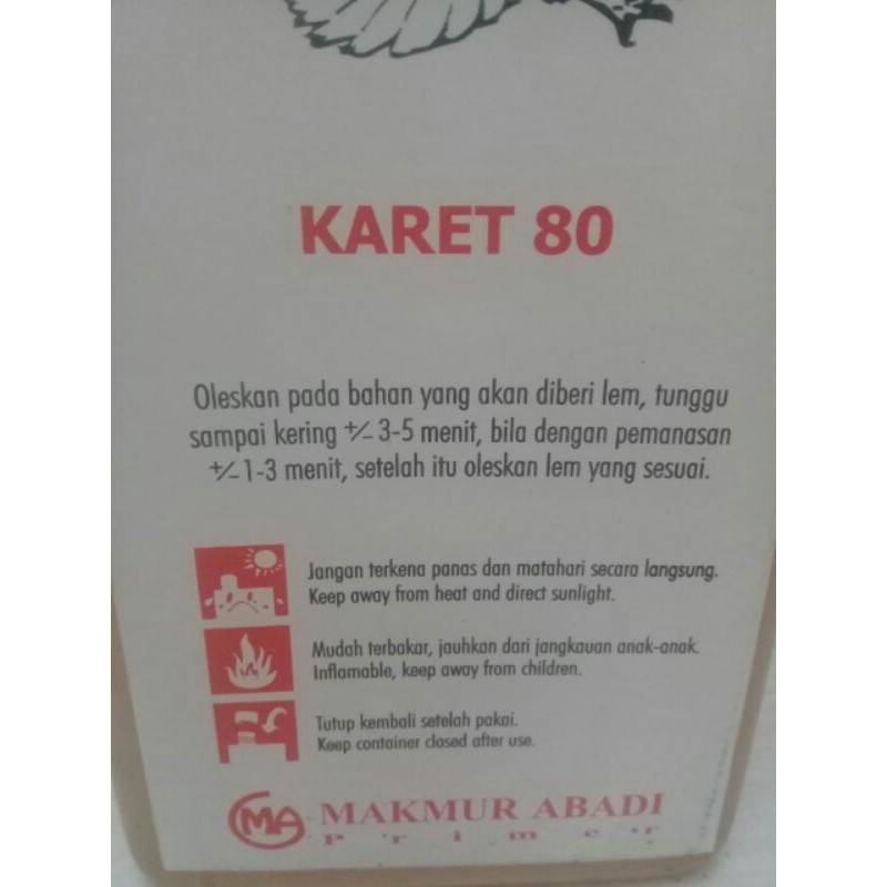 Primer Karet 80 / Pencuci Karet / Pencuci sol