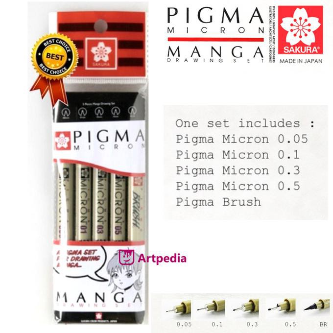 

HOT SALE SAKURA Pigma Micron Manga Drawing Set