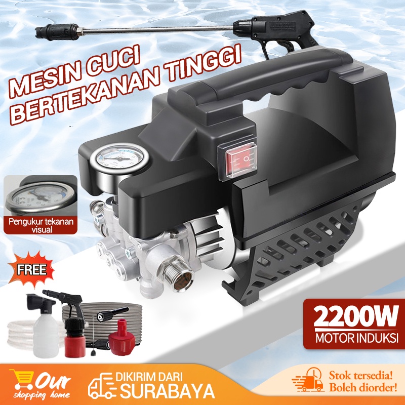 220V Pressure Washer / Mobil dan Motor /Alat steam cuci motor &amp; mobil / Jet cleaner