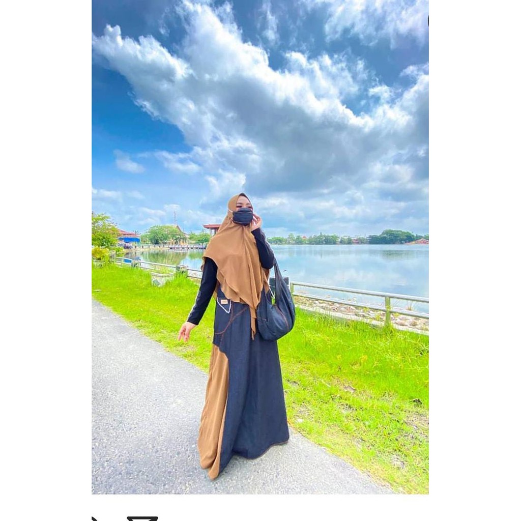 Viendra Denim Becca Dress (set )