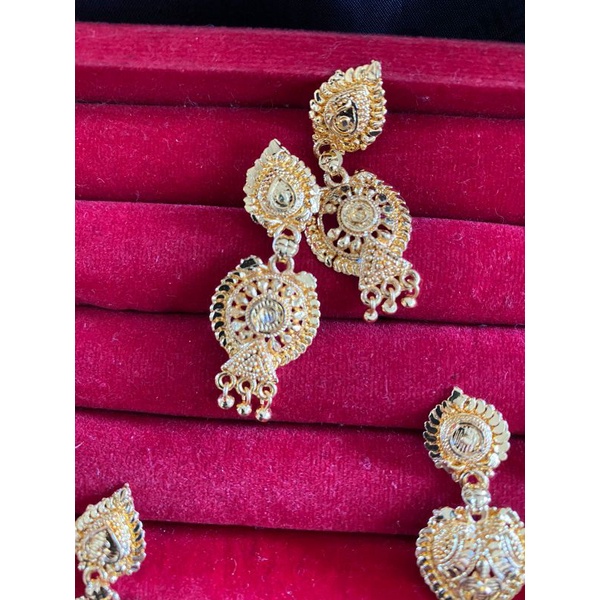 Anting india emas/Anting dubai emas india/Anting murah/Anting sehari