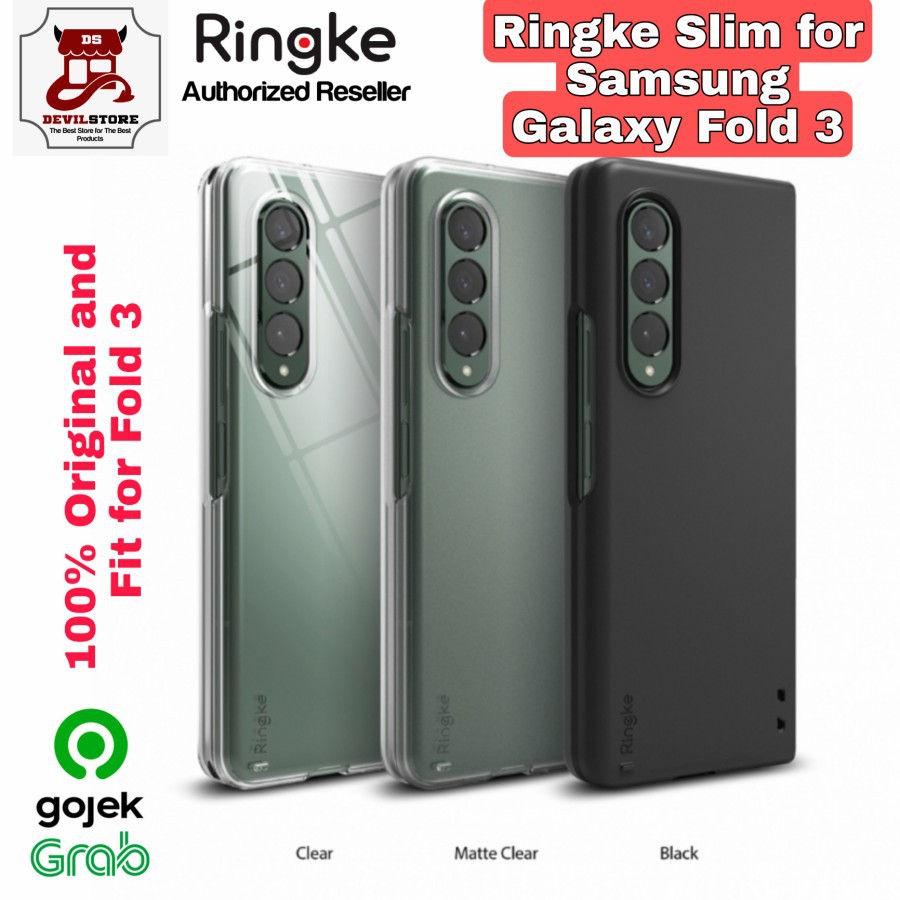 Case Samsung Galaxy Z Fold 3 Ringke Slim Hardcase Casing Z Fold 3