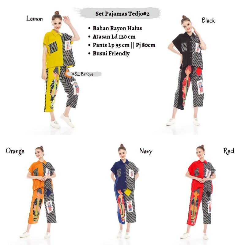 Set pajamas simbok tejo#2