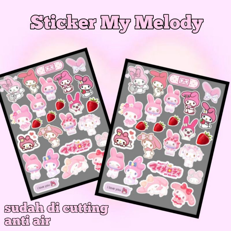 

STIKER ANTI AIR MY MELODY SANRIO JAPAN