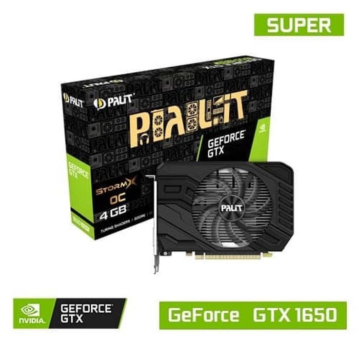 VGA Card Nvidia Geforce Palit GTX 1650 SUPER StormX OC GARANSI RESMI