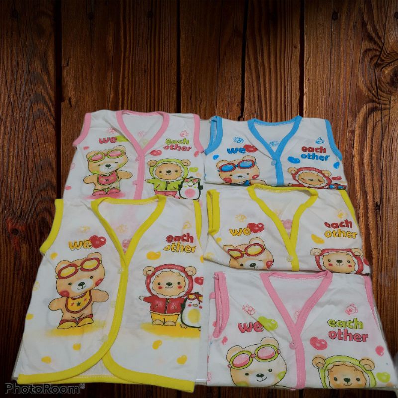 Termurah baju bayi lusinan 0-6 bulan NEWBORN , perlengkapan baju bayi baru lahir