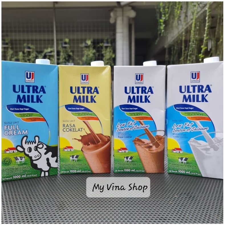 Susu UHT Ultramilk 1000 ml / 1L