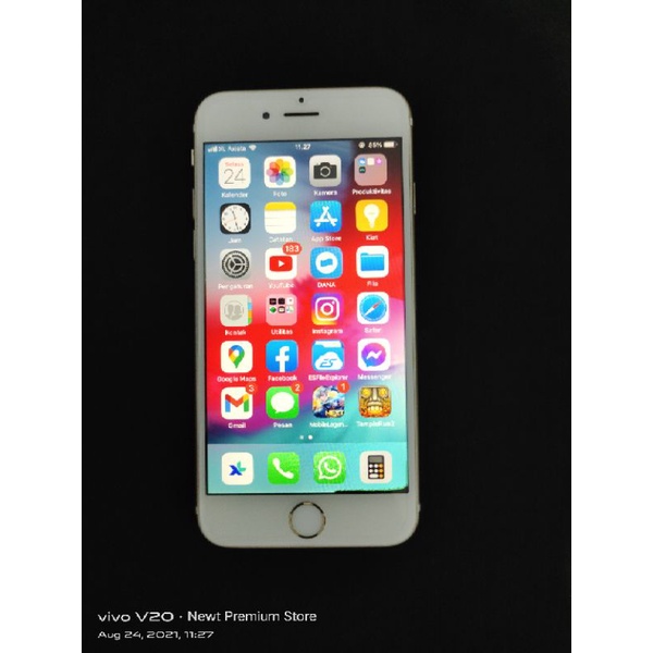 IPHONE 6S 32GB GOLD SECOND KONDISI SESUAI GAMBAR