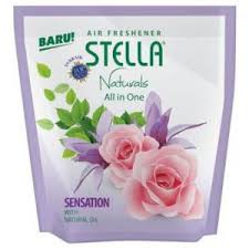 Stella All in One 42 gr + 13gr (Kemasan Baru isi 55gr - Extra isi 30%)  Pengharum Ruangan Stela gantung pewangi