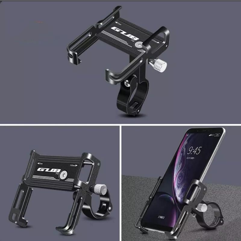 Paket GUB P10 Phone Holder + Bracket Spion MOTOWOLF ORIGINAL Filano Fazzio Vario 160 Nmax Aerox Lexi Pcx Vario beat mio scoopy Adv DLL