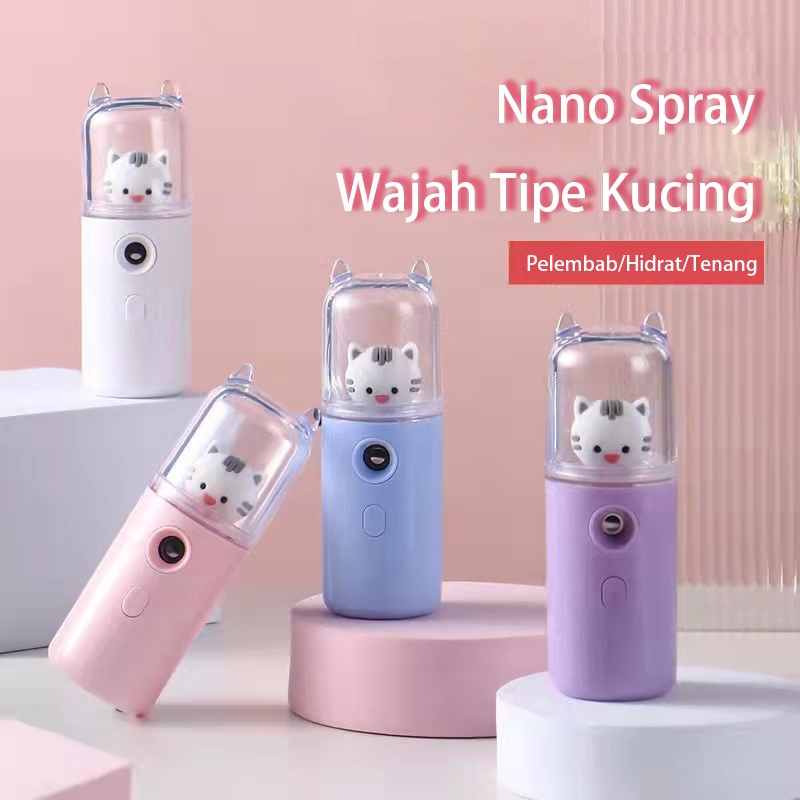 Fusion Nano spray mini - nano spray ada boneka nano mist pelembab wajah mainan nano spray nano spray portable mini