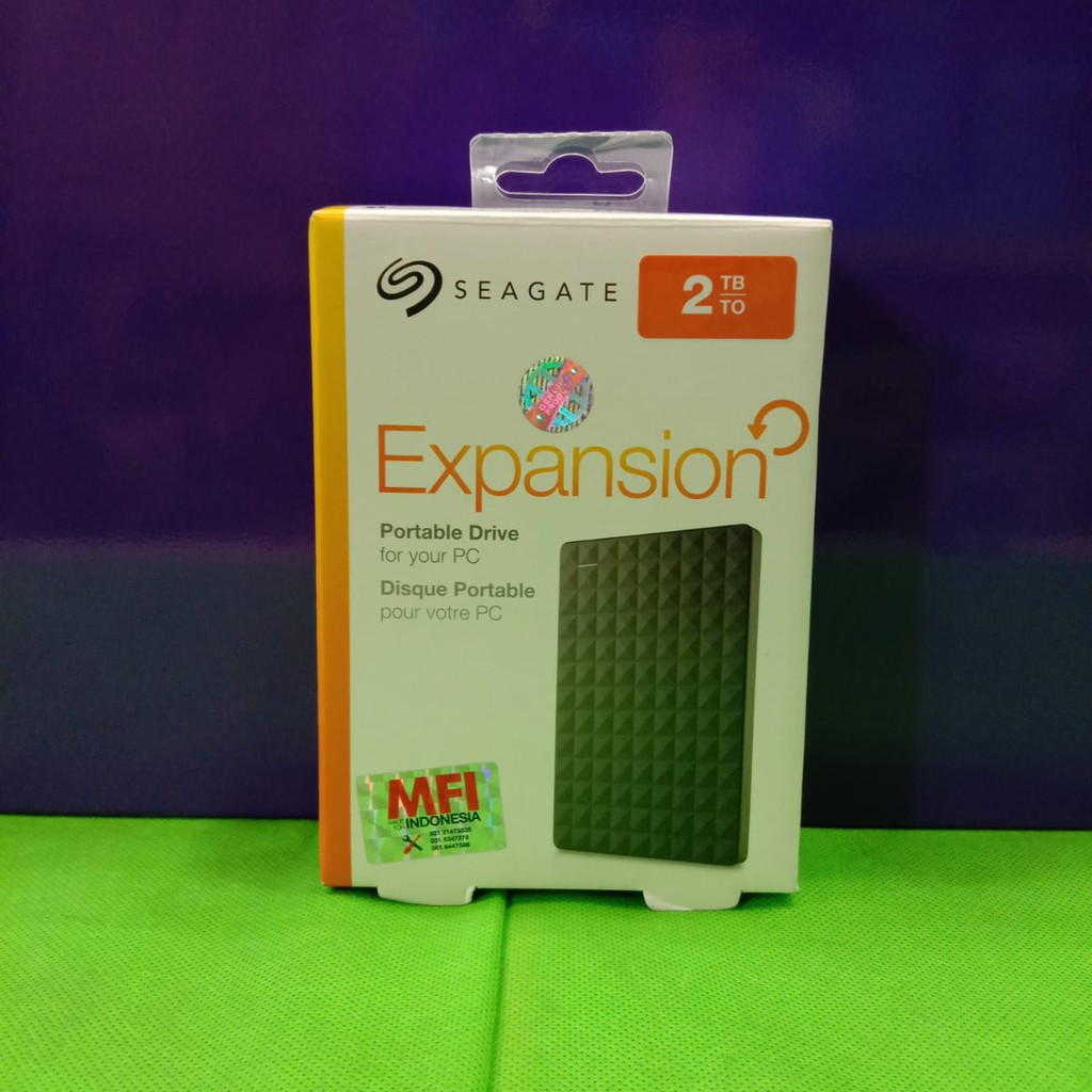 HDD EXTERNAL SEAGATE 2TB EXPANSION