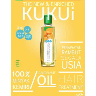 KUKUI Minyak Rambut Kemiri Minyak Penyubur Rambut 100% ORIGINAL KEMIRI ASLI SBSKEBONSARI