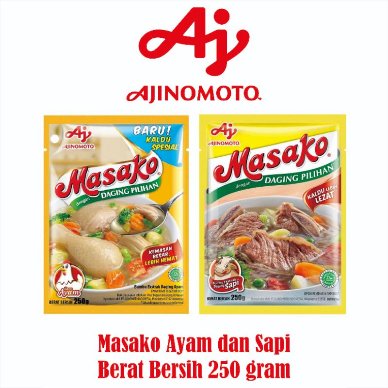 

2 Pcs Masako Rasa Ayam / Sapi 250gr