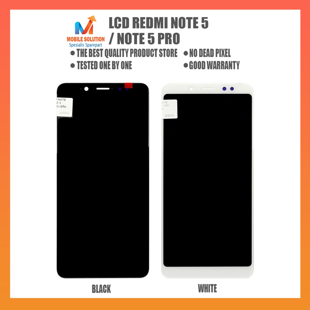 Grosir LCD Xiaomi Redmi Note 5 Pro Fullset Touchscreen ORIGINAL 100% + Packing / Bubbel